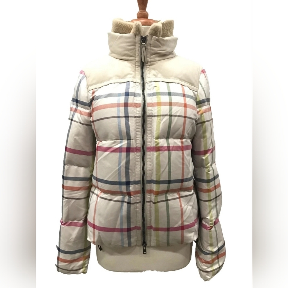 Coach 83128 Women's Legacy Tattersall Puffer Winter Coat, 83128, NWT SIZE LARGE - Picture 3 of 11